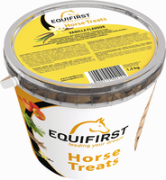 Equifirst Horse Treats Vanilla   Paardensnack   1.5 Kg