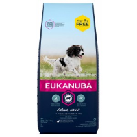 Eukanuba Adult Medium Breed Kip Hondenvoer 15 + 3 Kg