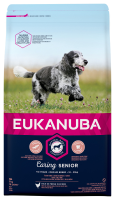 Eukanuba Caring Senior Medium Breed Kip Hondenvoer 3 Kg