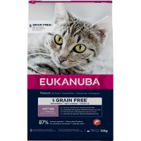 Eukanuba Kitten Met Zalm Graanvrij Kattenvoer 10 Kg
