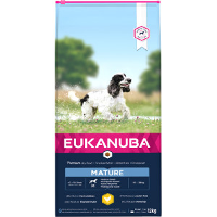 Eukanuba Mature Medium Breed Kip Hondenvoer 15 Kg