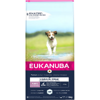 Eukanuba Puppy & Junior S/m Graanvrij Zeevis Hondenvoer 12 Kg