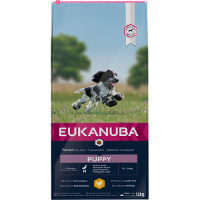 Eukanuba Puppy Medium Breed Kip Hondenvoer 15 + 3 Kg Gratis
