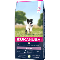 Eukanuba Puppy Small Medium Met Lam & Rijst Hondenvoer 2 X 12 Kg