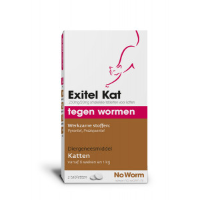 No Worm Exitel Kat Tegen Wormen 8 Tabletten
