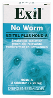Exil Hond No Worm Tabletten #95;_Hond 50 Tot 70 Kg 4 Tbl