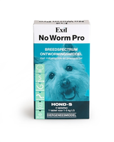 No Worm Pro Kleine Hond & Puppy 4 Tabletten