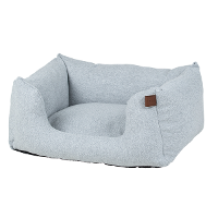 Fantail Mand Snooze Silver Spoon   Zilvergrijs   Hondenmand   Small