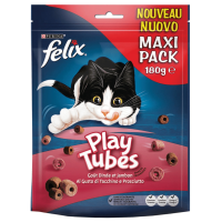 Felix Play Tubes Kalkoen  En Hamsmaak Kattensnoep 180g 5 X 180 G