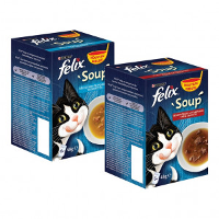 Felix Soup Original Combipack Kattensoep Per 2 Verpakkingen