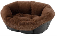 Ferplast Hondenmand Sofa Cushion Soft Bruin 114x83x37 Cm