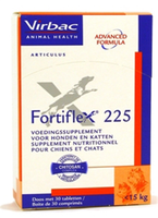 Virbac Fortiflex 225   Hond En Kat Tot 15 Kg 30 Tabletten
