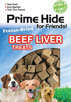 Prime Hide Freeze Dried 50 G Rund&lever   Hondenvoer