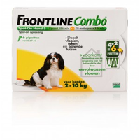Nl Frontline Combo Spot On Hond S / 2 10 Kg 6 Pipetten