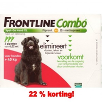Frontline Combo Spot On Hond Xl / 40 60 Kg 5 X 6 Pipetten