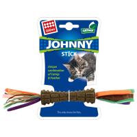Gigwi Johnny Stick Met Veren   Kattenspeelgoed   30x105x165 Mm