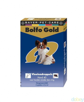 Bolfo Gold Hond Vlooiendruppels #95;_ 400 2 Pipet