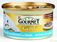Gourmet Gold Cassolettes Met Rund, Kip, Tomaat In Saus Natvoer Kat (85 G) 2 Trays (48 X 85 G)