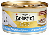 Gourmet Gold Cassolettes Zeevis Met Spinazie