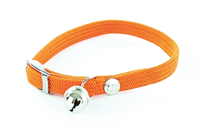 Halsband Voor Kat Elastisch Nylon Oranje 30x1 Cm