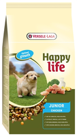 Happy Life Junior Met Kip Hondenvoer 10 Kg