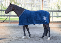 Harry's Horse Fleecedeken Loulou Ensign Blue