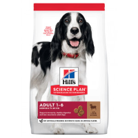 Hill's Adult Medium Met Lam & Rijst Hondenvoer 14 Kg