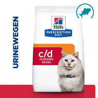 Hill's Prescription Diet C/d Multicare Stress Urinary Care Kattenvoer Met Zeevis 1,5 Kg