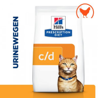 Hill's Prescription Diet C/d Multicare Urinary Care Kattenvoer Met Kip 2 X 12 Kg