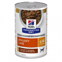 Hill's Prescription Diet C/d Multicare Urinary Care Stoofpotje Voor Hond Met Kip & Groenten Blik 2 Trays (48 X 156 G)