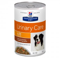 Hill's Prescription Diet C/d Multicare Urinary Care Stoofpotje Voor Hond Met Kip & Groenten Blik 1 Tray (12 X 354 G)