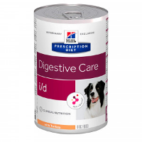 Hill's Prescription Diet I/d Digestive Care Nat Hondenvoer Met Kalkoen Blik 2 Trays (24 X 360 G)