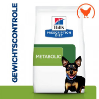 Hill's Prescription Diet Metabolic Mini Weight Management Hondenvoer Met Kip 1 Kg