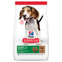 Hill's Puppy Medium Met Lam & Rijst Hondenvoer 2 X 14 Kg