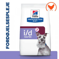 Hill's Prescription Diet I/d Low Fat Digestive Care Hondenvoer Met Kip 4 Kg