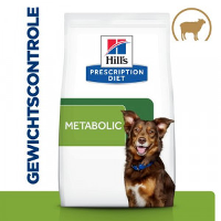 Hill's Prescription Diet Metabolic Weight Management Hondenvoer Met Lam & Rijst 2 X 1,5 Kg