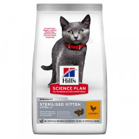 Hill's Kitten Sterilised Kattenvoer Met Kip 1,5 Kg