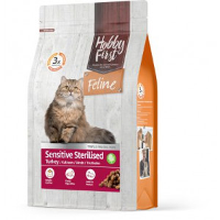 Hobbyfirst Feline Sensitive Sterilised Met Kalkoen Kattenvoer 2 X 4,5 Kg