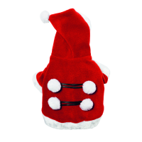 Homestyle Kerst Hondenjas Kerstman Rood   Hondenkleding   20 Cm