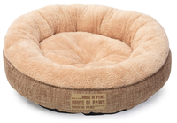 House Of Paws Kattenmand Donut Hessian Beige 51 Cm