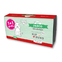 Jarco Dog Vleeskuipje 1+1 2x150 G   Hondenvoer   Kip&rund 1 100 Kg
