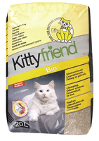 Kitty Friend Bio Geel Kattenbakvulling 20 Ltr