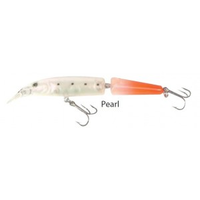 Lft Jointed Floating Minnow Pearl & Orange 13 Cm