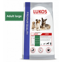 Lukos Adult Large   Premium Hondenvoer 2 X 12 Kg