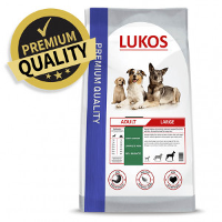 Lukos Probeerpakket (2 Smaken)   Premium Hondenvoer Large   1 Kg + 1 Kg