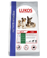 Lukos Adult Large   Premium Hondenvoer 1 Kg + 1 Kg Gratis