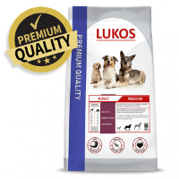 Lukos Adult Medium   Premium Hondenvoer 6 X 1 Kg