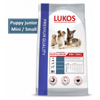 Lukos Puppy & Junior Mini/small   Premium Hondenvoer 2 X 4 Kg