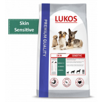 Lukos Skin Sensitive   Premium Hondenvoer 1 Kg