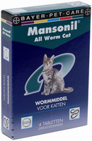 Mansonil Kat All Worm Tabletten 2 St